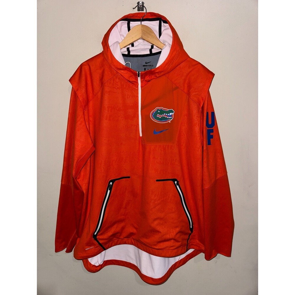 Men's 2XL Nike Florida Gators Football Team Issued PE Alpha Fly Rush Jacket NCAA
